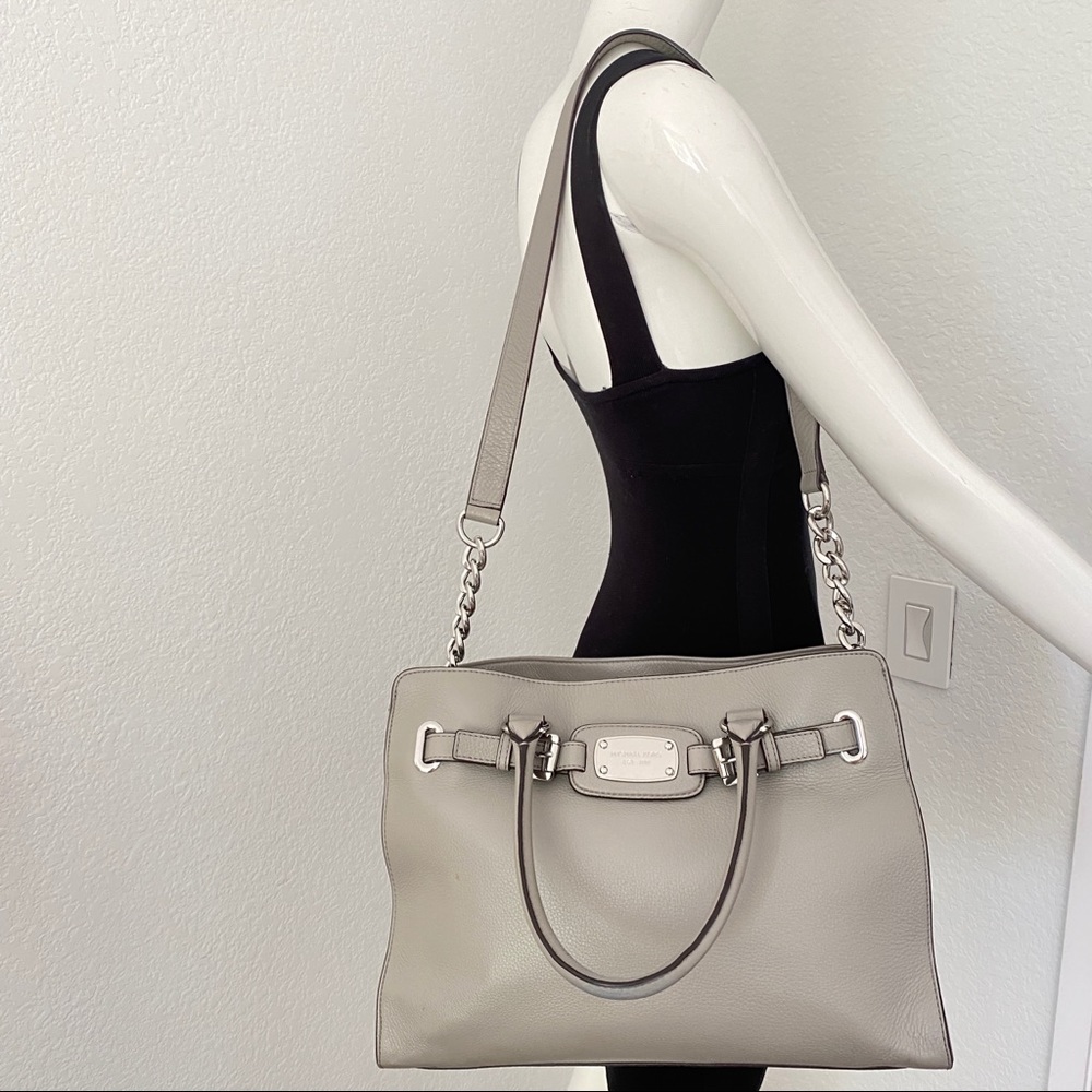 Michael kors hamilton gray large tote - Picture 6 of 10
